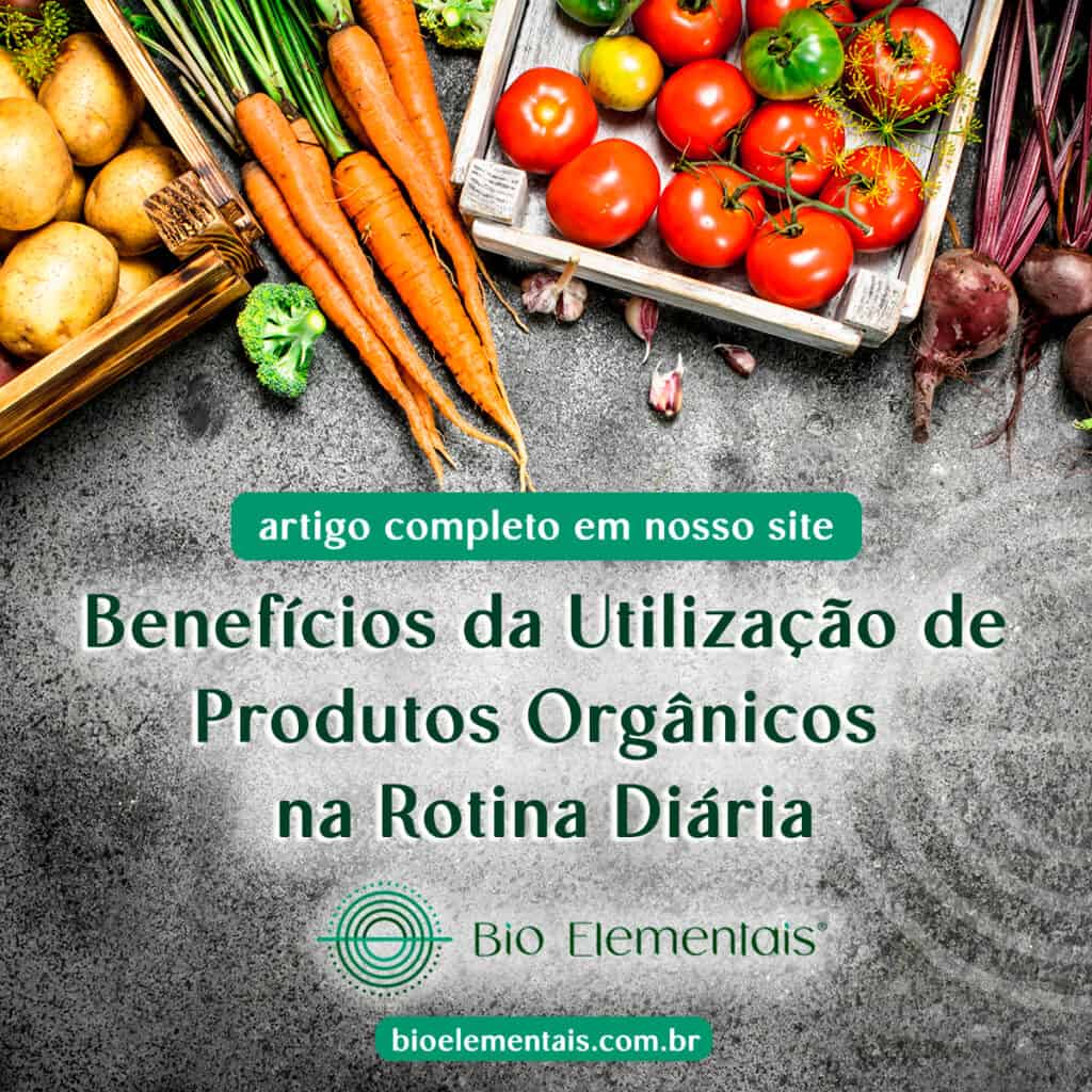 Benefícios da Utilização de Produtos Orgânicos na Rotina Diária